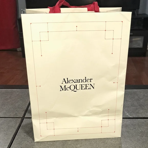 Alexander McQueen gift bag